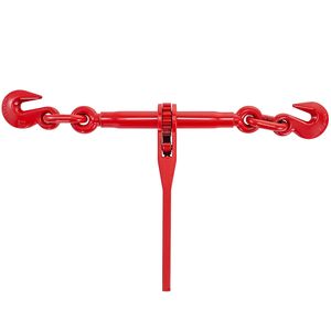 Tenditori a cricchetto 9215LBS con ganci G70 da 3/8"-1/2" per carico di lavoro sicuro di 9.215 libbre, lunghezza regolabile, catene di grado 70/80 - Product Image 4