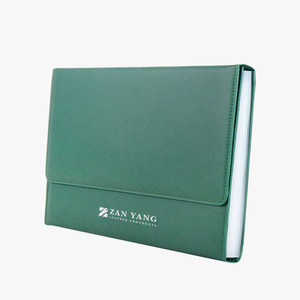 Leather Multi-layer accordion file organizer - Product Image 4