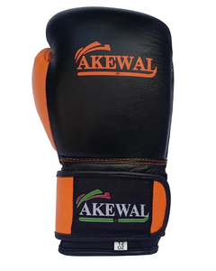 นวมชกมวย AKEWAL ทำจากหนังวัวแท้ 100% สำหรับฝึกซ้อมมวยไทย คิกบ็อกซิ่ง นวมชกมวยแบบสั่งทำได้ สำหรับผู้ชายและผู้หญิง - Product Image 2