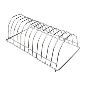 Escurridor de Platos de Acero Inoxidable para Encimera, Soporte Multiusos para Platos de Cena, Escurridor de Platos de Acero para Cocina - Product Image 1