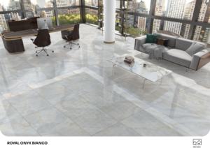 กระเบื้องพอร์ซเลนเคลือบเงาคุณภาพสูงทันสมัย ขนาด 600x1200 มม. กระเบื้องปูพื้นและผนังขนาดใหญ่ สำหรับโครงการเชิงพาณิชย์ - Product Image 2