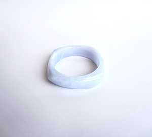 Handmade Marble Resin Bangle Stackable Chunky Geometric Wave Resin Craft Transparent Cuff Bracelet Set Jewelry Wholesale - Product Image 6