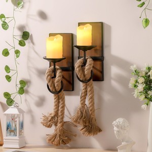 Porte-bougie artisanal en bois d'acacia avec cheminée en verre |   Vente en gros - Product Image 2