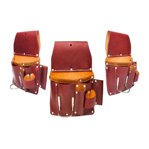 Sac à outils professionnel de qualité supérieure avec ceinture à vendre, ceintures porte-outils en cuir PU de qualité supérieure pour hommes - Product Image 3