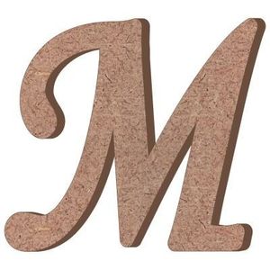 Letras del alfabeto modernas de MDF para una decoración elegante del hogar, letras de MDF pintadas a medida para la decoración de la habitación infantil, colección hecha a mano. - Product Image 1