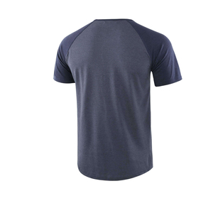 Camiseta Deportiva de Alta Calidad para Hombre, Corte Ajustado, Logotipo Personalizado, Secado Rápido, Transpirable, Poliéster y Algodón, Camiseta Deportiva Ringer para Entrenamiento - Product Image 5