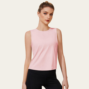 Débardeur de fitness pour femmes, sans manches, en tissu athlétique respirant, confortable, coupe ajustée, pour la salle de sport, l'entraînement, la course à pied, les exercices - Product Image 5