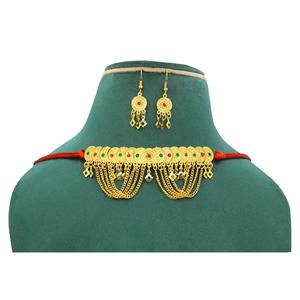 Martasha designer islamique ramadan spécial plaqué or EAU bijoux spécial dubai bijoux collier boucle d'oreille ensemble - Product Image 1