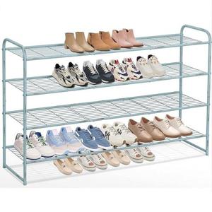 Modern Style Wooden <b>Shoe</b> Rack Organizer Home Furniture for Living Room <b>Storage</b> Decorative Pattern Stable Base Durable - Product Image 2