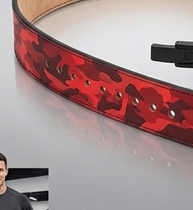 Cinturón de Soporte Lumbar Ajustable con Palanca, Camuflaje Rojo, para Entrenamiento, Levantamiento de Pesas, Soporte Lumbar, Cinturones Ajustables Unisex - Product Image 5