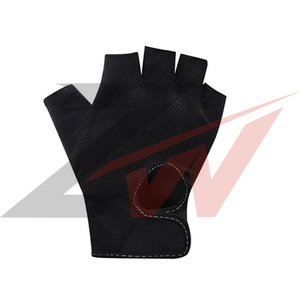 Gants de musculation demi-doigts en PU avec support de poignet, pour entraînement de gym et fitness, unisexe, à enfiler - Product Image 4