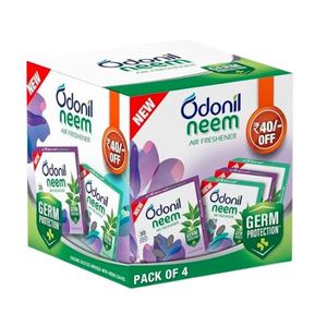 Odonil Neem Air Freshener Mixed Blocks 48g Pack of 4 - Product Image 1