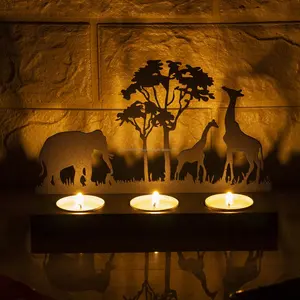 Bougeoir en métal de luxe pour les styles d'intérieur modernes et vintage Matériau de haute qualité pour un éclairage élégant au meilleur prix - Product Image 3