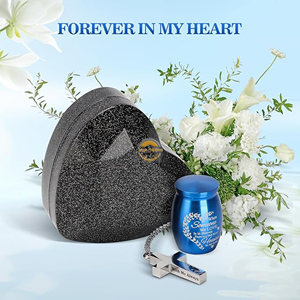 Adult Metal Funeral Urn Wholesale Elegant Aluminum <b>Ashes</b> Urn Decorative Memorial Urn Manufacturer Premium Metal Keepsake Urn - Product Image 6