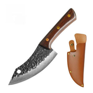 Cuchillos de Deshuesar de Acero Damasco Premium para Cocina, Herramienta Multiusos, Cuchillos de Deshuesar de Acero Damasco de Espiga Completa con Hoja Afilada como una Navaja - Product Image 6