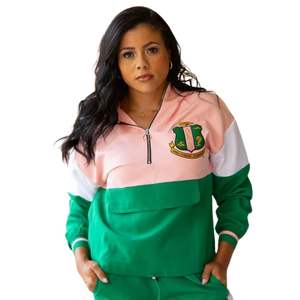 Conjunto Deportivo AKA para Mujer, Dos Piezas, Sudadera con Bloques de Color y Pantalones Jogger, Ropa Deportiva Casual Premium, Conjunto Elegante - Product Image 2