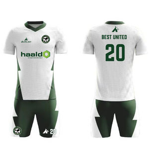 Uniforme de football respirant sublimé personnalisé, nouveaux uniformes d'entraînement de football personnalisés, maillot de football à manches courtes imprimé - Product Image 4