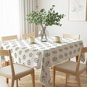 Exporter Quality Customized Outdoor Picnic Table Cloth Embroidered <b>Tablecloth</b> with Private Logo - Product Image 1