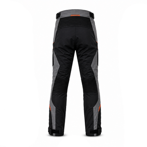 Biker winter riding pants waterproof textile <b>trousers</b> with knee protection thermal lining wind resistant motorcycle protective - Product Image 6