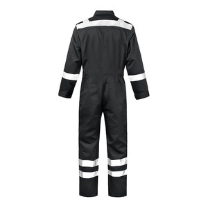 Combinaison de travail personnalisée avec logo haute visibilité pour électriciens, travaux industriels et de construction - Product Image 2