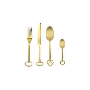 Nombreux autres ensembles de couverts en plaqué or au design personnalisé ensemble de couverts de luxe pour mariage couverts décoratifs vaisselle de table - Product Image 1