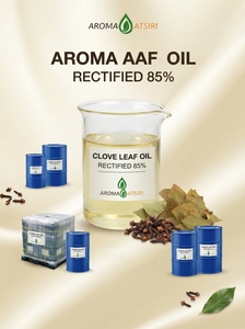 น้ำมันใบกานพลูบริสุทธิ์ AROMA ATSIRI ความบริสุทธิ์ 85% กลั่นด้วยไอน้ำ น้ำมันหอมระเหยบริสุทธิ์ กลิ่นเผ็ดร้อน - Product Image 1
