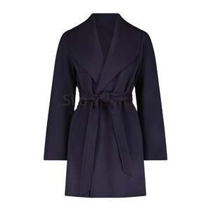 2025 vente chaude 100% haute qualité marine laine classique Long manteau grande taille femmes manteau d'hiver en gros bas quantité minimale de commande chauffé réglable - Product Image 1