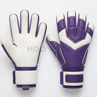 Gants de gardien de but en cuir de performance pour hommes, légers, antidérapants, respirants, confortables, adaptés à l'entraînement au football