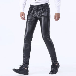 Pantalon de moto en cuir léger et respirant pour homme, protection intégrée, prix raisonnable, fabriqué au Pakistan - Product Image 6
