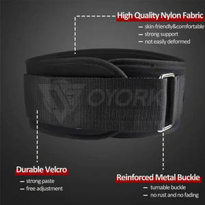 เข็มขัดยกน้ำหนักนีโอพรีนคุณภาพสูงขายดี พร้อมโลโก้สั่งทำได้ - Product Image 2