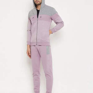 <b>Top</b> Notch Quality Two Piece Winter Hooded Casual Men's Fleece Oversized Breathable <b>Zipper</b> Tracksuit Sets Jogging Wholesale - Product Image 2