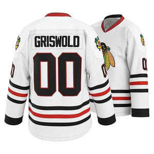 Maillot de hockey avec lettres et numéros brodés, vêtements authentiques Fabs Apparel, qualité supérieure, uniforme d'équipe de hockey sur glace, respirant, durable - Product Image 1