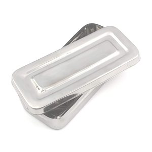 Caja para instrumentos sin clip, instrumentos de acero inoxidable Holloware - Product Image 3