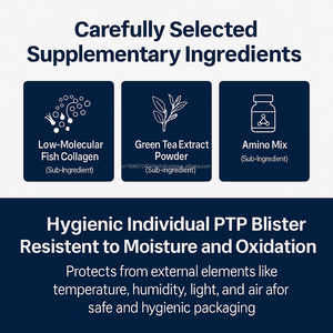 Comprimés de beauté capillaire à la biotine et complexe B, 60 unités, nutrition de la peau, OEM Corée - Product Image 3