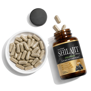Capsules de Shilajit et de Ginseng de l'Himalaya à Marque Privée OEM |   Extrait de Shilajit Ginseng Panax Zinc |   Complément alimentaire à base de plantes pour adultes - Product Image 5