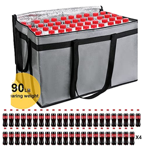 Bolsas Térmicas de Tela Ecológicas de Gran Capacidad para Entrega de Alimentos, Duraderas, Aisladas, con Diseño de Dibujos Animados, en Oferta - Product Image 4