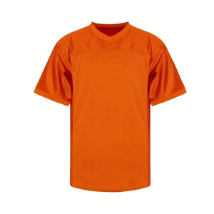 เสื้อฟุตบอลอเมริกันดีไซน์ล่าสุด แบบใหม่ 100% โพลีเอสเตอร์ แห้งเร็ว ระบายอากาศได้ดี รับสกรีนชื่อทีม ขายส่ง - Product Image 2