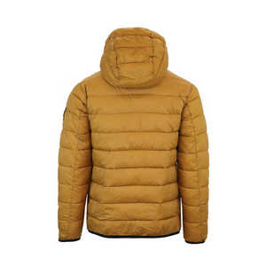 Chaqueta Acolchada con Capucha para Hombre, Otoño, Resistente al Viento y Transpirable, Relleno de Algodón, Estilo Casual, Bolsillos, Corte Regular - Product Image 6