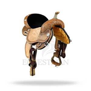 อานม้าสำหรับแข่งบาร์เรลเรซซิ่ง อานม้าขี่ม้า อุปกรณ์ขี่ม้า - Product Image 3