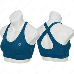 เสื้อชั้นในกีฬาแบบไขว้หลังสำหรับผู้หญิง ออกกำลังกาย ยิม โยคะ ไร้รอยต่อ รับสกรีนโลโก้ - Product Image 5