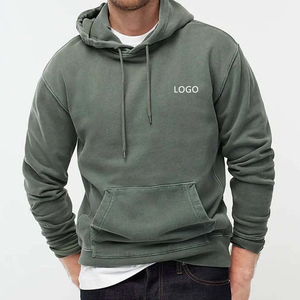 เสื้อฮู้ดดี้ผู้ชายผ้าฝ้ายเทอร์รี่ 100% แบบสั่งทำขายส่ง เป็นมิตรกับสิ่งแวดล้อม ทรงโอเวอร์ไซส์ เนื้อผ้านุ่ม พิมพ์ลายตัวอักษร แขนยาว สำหรับฤดูหนาว - Product Image 5