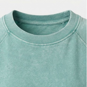 Camiseta de Mujer con Lavado Ácido al por Mayor, de Alta Calidad, con Estampado Personalizado, Ajuste Delgado, Lisa, Duradera, para Fitness y Entrenamiento - Product Image 4