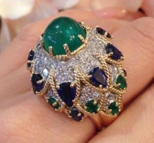 Anillo de Diamante Moissanite de Buena Calidad, Joyería Elegante y Moderna para Mujeres y Hombres, Uso Casual y Celebraciones Especiales en Venta - Product Image 2
