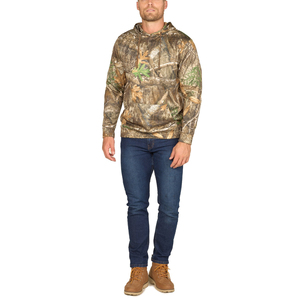 Hot Sale Heavy <b>Weight</b> Cotton Real <b>Tree</b> Jungle Print Hoodie Blank Hunting Wear Streetwear Camo Hunting Hiking Men's Hoodies - Product Image 2