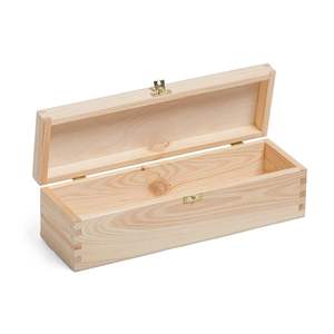Porte-bouteilles en bois finition luxe pour table à manger, support de rangement pour bouteilles de vin, support en bois naturel pour comptoir de cuisine - Product Image 1