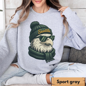 Sudadera con Capucha 100% Algodón, Logotipo Bordado, Corte Regular, Estilo Casual, Invierno - Product Image 4