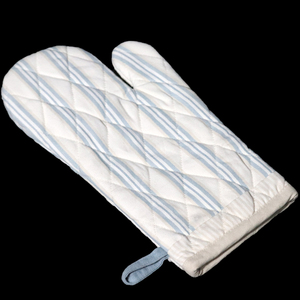 Mitaine de four professionnelle à rayures teintes en fil Gant de four de haute qualité pour fournisseur de cuisine en Inde - Product Image 4