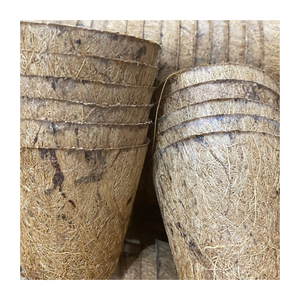 <b>Biodegradable</b> Durable Coconut Coir Flower <b>Pots</b> Eco-Friendly Vietnam Garden Planters - Product Image 1