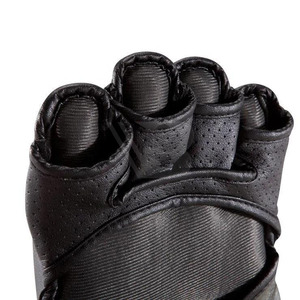 ถุงมือ MMA หนังแท้แบบมืออาชีพ ปรับแต่งได้ พร้อมดีไซน์ครึ่งนิ้ว สำหรับฝึกศิลปะการต่อสู้- ระบายความชื้นและกันลื่น - Product Image 6