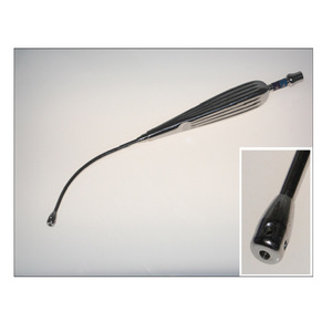 Tube d'aspiration Andrews-Pynchon ~23 cm (9 po) 9 1/2 po (24,5 cm) et diamètre de la pointe de 14 po 5,8 mm - 6 mm en métal MM-0426-501 - Product Image 4